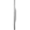 Ekena Millwork Galveston Ceiling Medallion (Fits Canopies up to 5 7/8"), 51"OD x 3 5/8"ID x 3 3/8"P, Primed White CM51GL - alternate 4
